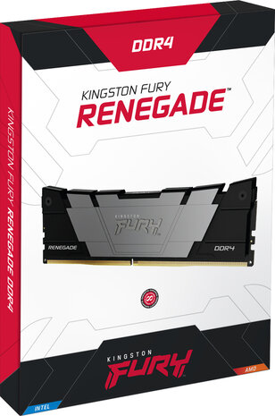 KF432C16RB12/16 FURY Renegade DDR4 16 GB, DIMM 288-pin, 3200 MHz, PC4-25600, CL16, zwart