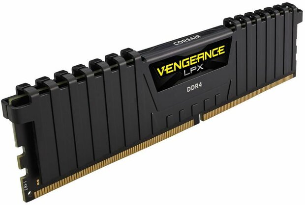 CMK16GX4M2B3200C16 Vengeance LPX DDR4, 16 GB, 288-pin, 3200 MHz, PC4-25600, CL16 (2 x 8 GB)