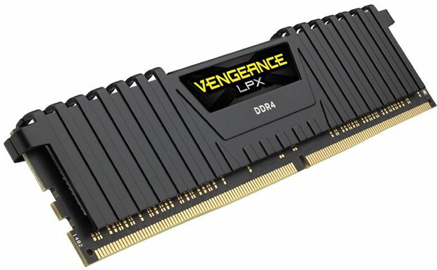 CMK16GX4M2B3200C16 Vengeance LPX DDR4, 16 GB, 288-pin, 3200 MHz, PC4-25600, CL16 (2 x 8 GB)