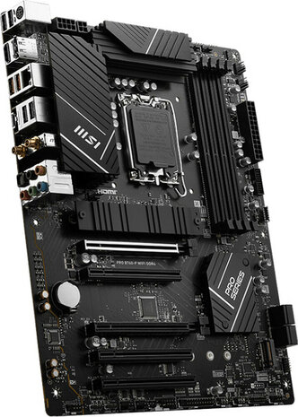 Socket 1700 : PRO B760-P DDR4 II (DDR4, 2 x M.2, DisplayPort, HDMI, ATX)