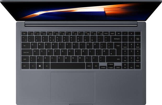 Galaxy Book 4 NP750XGK-KG4BE (15" Full HD PLS, Intel Core 5-120U, 16 GB RAM, 512 GB SSD, Windows 11, grijs, Azerty)