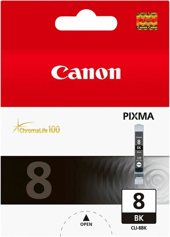 CLI-8BK inkjetcartridge zwart (13 ml, 420 afdrukken)