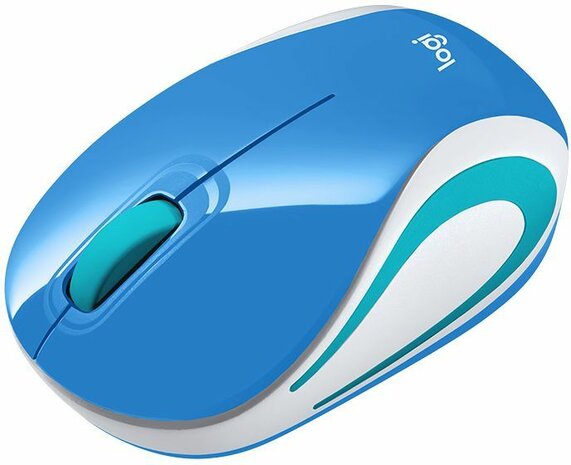 M187 Wireless Mini Mouse (blauw)