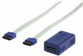 USB 3.0 adapter (USB A F naar SATA data 7-pin F, vergulde pluggen)