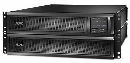 SMX3000RMHV2U Smart-UPS X (3000 VA, Rack/Tower, LCD) + garantie-uitbreiding 3 jaar