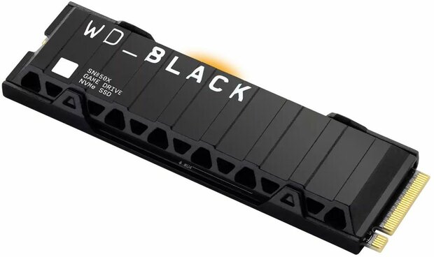 1000 GB WDS100T2XHE WD Black SN850X NVMe SSD (7300 MB/s, M.2 2280, PCIe 4.0 x4 NVMe)
