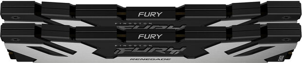 KF564C32RSK2-32 FURY Renegade Silver DDR5 kit 32 GB, DIMM 288-pin, 6400 MHz, PC5-51200, CL32 (2 x 16 GB)