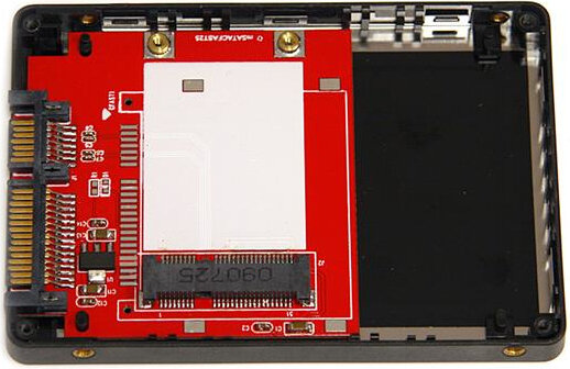 2,5&quot; S-ATA naar Mini S-ATA SSD Adapter Enclosure