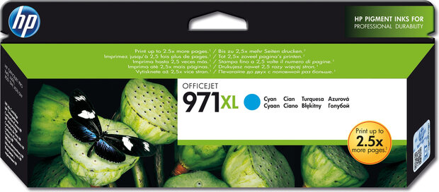 CN626A inkjetcartridge cyaan nr. 971XL