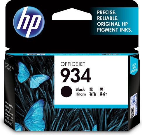 C2P19AE#BGX inkjetcartridge nr. 934 zwart