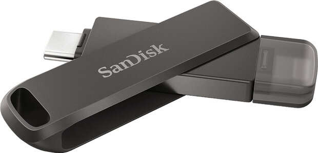 iXpand Luxe USB flash drive 256 GB (USB-C, Lightning)