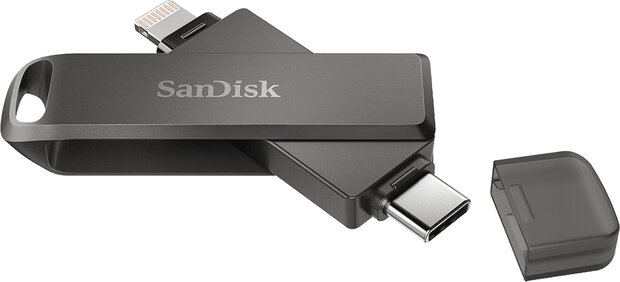 iXpand Luxe USB flash drive 256 GB (USB-C, Lightning)