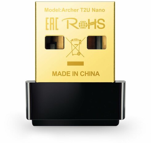 Archer T2U Nano Network adapter (USB 2.0, 802.11b, 802.11a, 802.11g, 802.11n, 802.11ac)