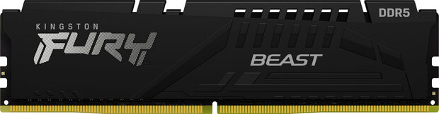 KF560C36BBE2K2-32 FURY Beast DDR5 kit 32 GB, DIMM 288-pin, 3000 MHz, PC5-48000, CL36, zwart (2 x 16 GB)