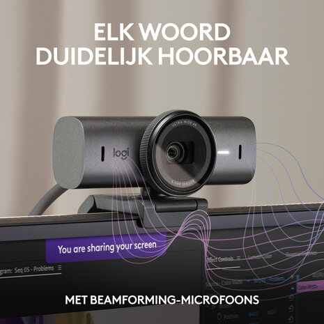 WebCam MX Brio (grafiet, 4K)