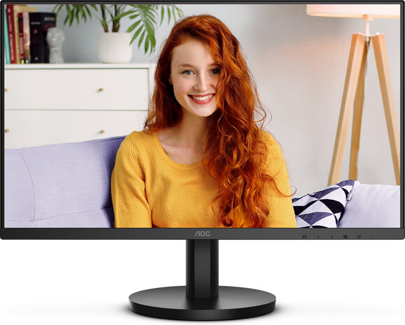 Basic-line 24B3HMA2 LED 24&quot;, 1920 x 1080 Full HD 100 Hz, 4000:1, 1 ms, HDMI, VGA, speakers, zwart