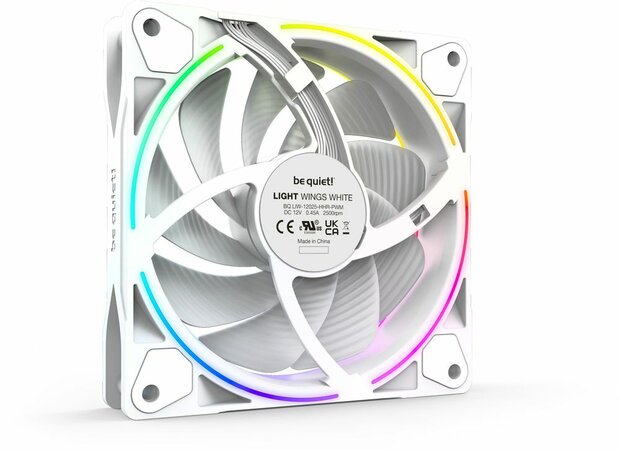 Light Wings PWM 120 mm High-Speed (3-pack, wit)