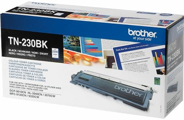 TN-230BK toner zwart (2000 afdrukken)