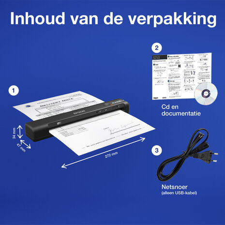 WorkForce ES-60W Scanner (A3, stitching function, 600 dpi x 600 dpi, 16 bits)