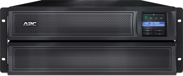 Smart-UPS X 2200 Rack/Tower UPS (LCD, rack-mountable, 1980 Watt, 2200 VA, RS-232, USB, 10 output connectors, 2U)