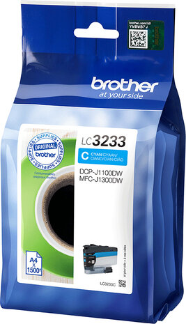 LC-3233C inkjetcartridge blauw