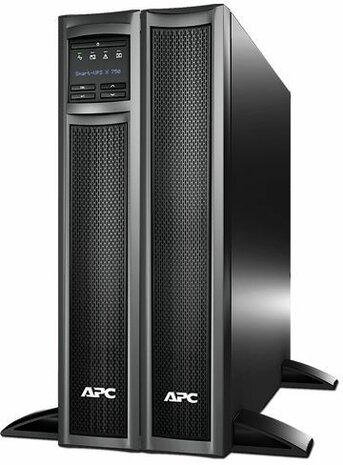 SMX750I Smart UPS (PowerChute, 750 VA, LCD, rack-mountable, 2U) + garantie-uitbreiding 3 jaar