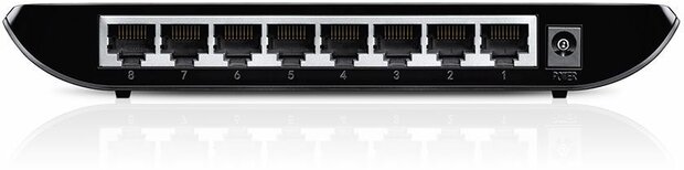 TL-SG1008D Switch (unmanaged, 8 x 10/100/1000 Mbps)