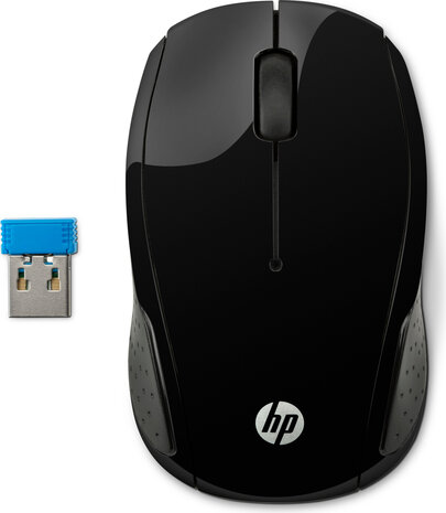 Wireless Mouse 200 (1000 dpi, zwart)