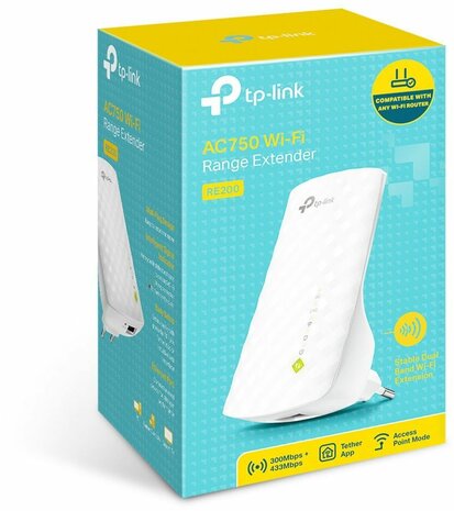 RE200 Wireless network extender (802.11 b/g/n/ac, dual band)