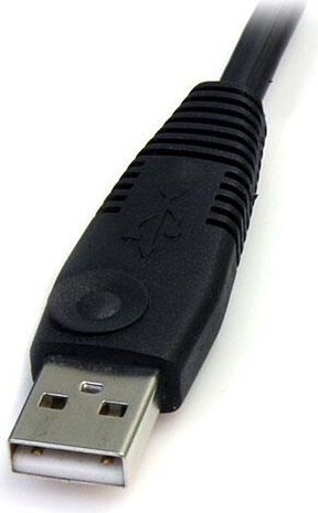 4-in-1 USB DisplayPort KVM switchkabel