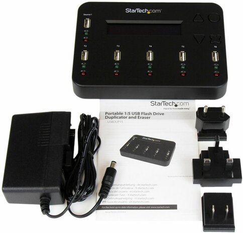 Standalone 1:5 USB Flash Drive Duplicator &amp; Eraser