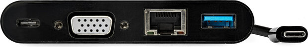 USB-C naar VGA Multiport Adapter (GBLAN, docking)
