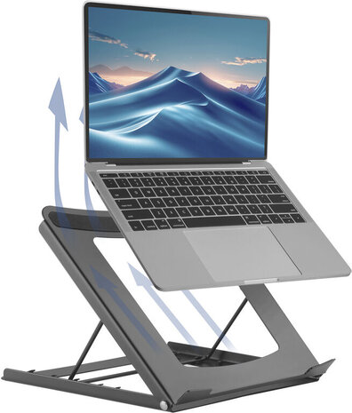 Notebook stand (15,6&quot;, zwart)