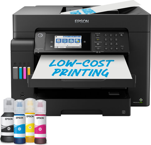 EcoTank ET-16605 Multifunction (A3, 25 ppm, USB, LAN, USB host, Wi-Fi, zwart)