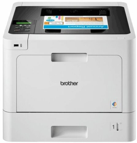 HL-L8260CDW Laserprinter (kleur, duplex, A4, 2400 x 600 dpi, 31 ppm, USB 2.0, Gigabit LAN, Wi-Fi, grijs)
