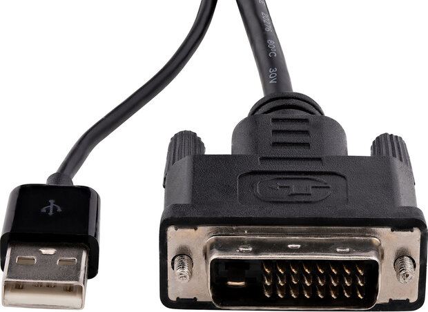 DVI naar DisplayPort Adapter (USB Power)