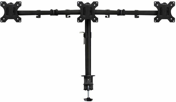 AC8303 Monitor Desk Mount (tot 3 x 27&quot;, in hoogte verstelbaar, kantelhoek: -90&deg; - 90&deg;, zwart)