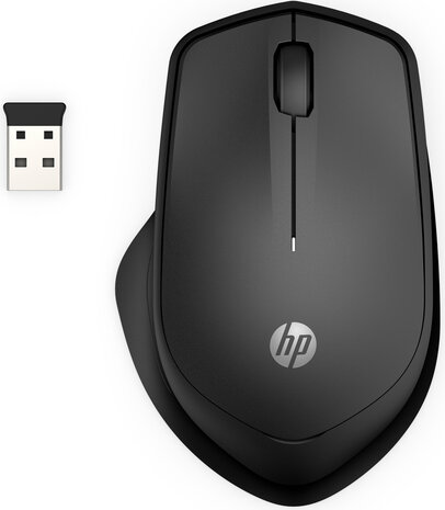 280 Silent Wireless Mouse (zwart)