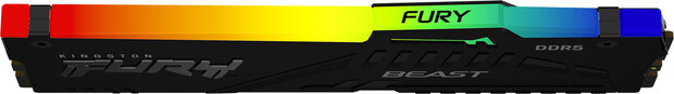 KF560C36BBEA-8 FURY Beast RGB DDR5 8 GB, DIMM 288-pin, 6000 MHz, PC5-48000, CL36, on-die ECC, zwart