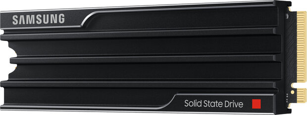 1000 GB MZ-VAP1T0 9100 Pro SSD (met heatsink, M.2 2280, PCI Express 5.0 x4 NVMe, 256-bit AES, TCG Opal Encryption 2.0, zwart)