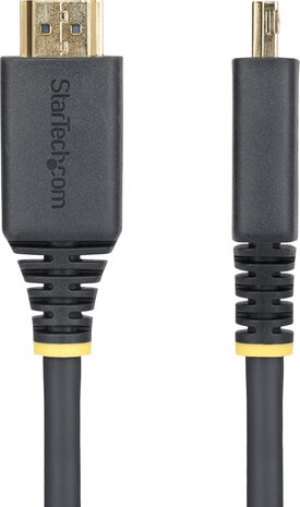 HDMI2-CABLE-GRIP-10F High Speed HDMI Cable M/M (met grippingconnectors, 4K 60Hz, 3 m, shielded, zwart)