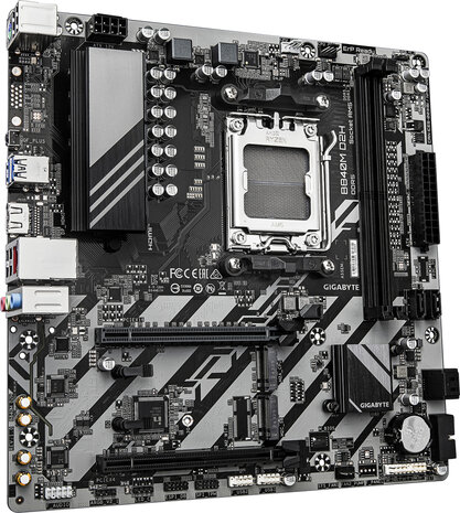 Socket AM5 : B840M-D2H (DDR5, M.2, HDMI, mATX)