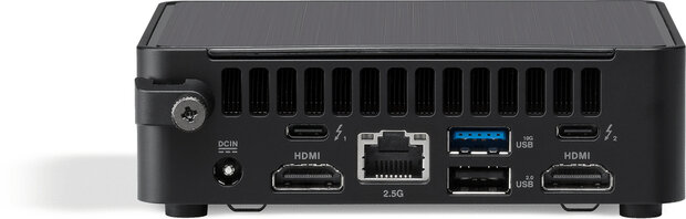 NUC 14 Pro RNUC14RVKU700002I Barebone (Intel Core Ultra 7-155H, Intel Arc Graphics, 2.5 Gigabit Ethernet, Wi-Fi 6E, Bluetooth 5.3, zwart)