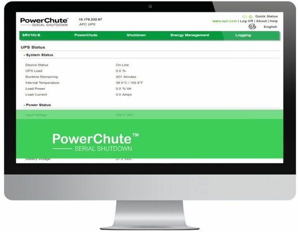 SC450RMI1U Smart-UPS SC (450 VA, rack-mountable, 280 Watt, RS-232, 4 output connectors, 1U)