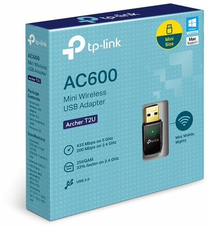 ARCHER T2U V3 Network adapter (USB 2.0, 802.11ac)