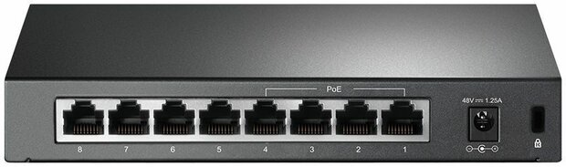 TL-SF1008P Switch (8 poorten, power over Ethernet)