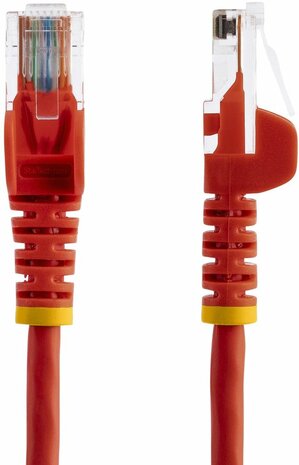 Cat5e Snagless RJ45 UTP Patchkabel M/M (3 meter, rood)