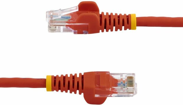 Cat5e Snagless RJ45 UTP Patchkabel M/M (3 meter, rood)