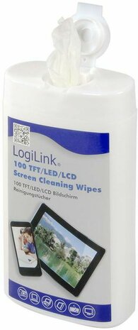 Cleaning Wipes voor beeldschermen (100 stuks)