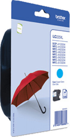 LC225XLCBP inkjetcartridge cyaan XL (1.200 pagina&#039;s)